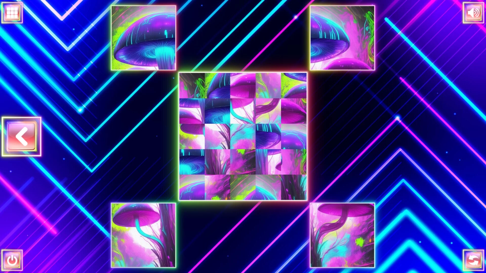 Изображение игры: Neon Fantasy: Mushrooms