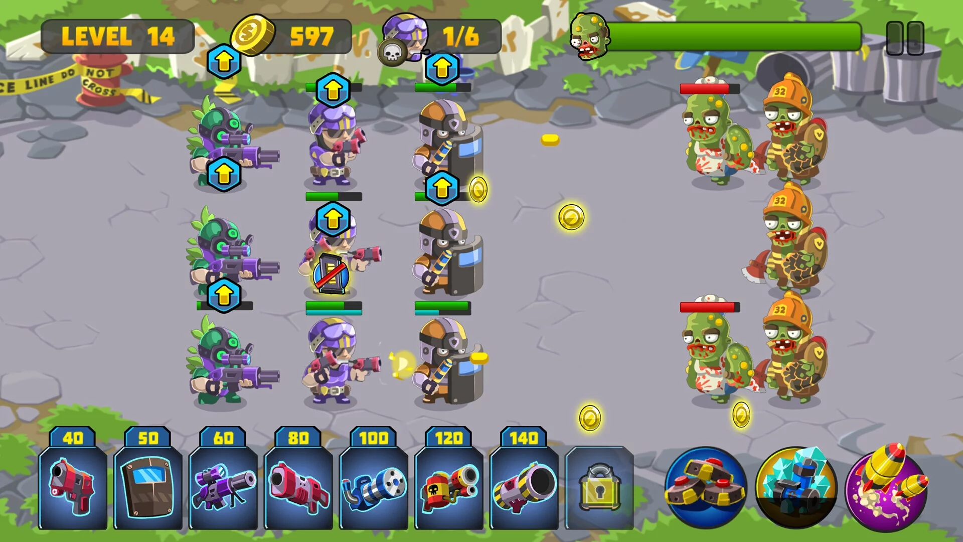 Изображение игры: Special squad versus zombies