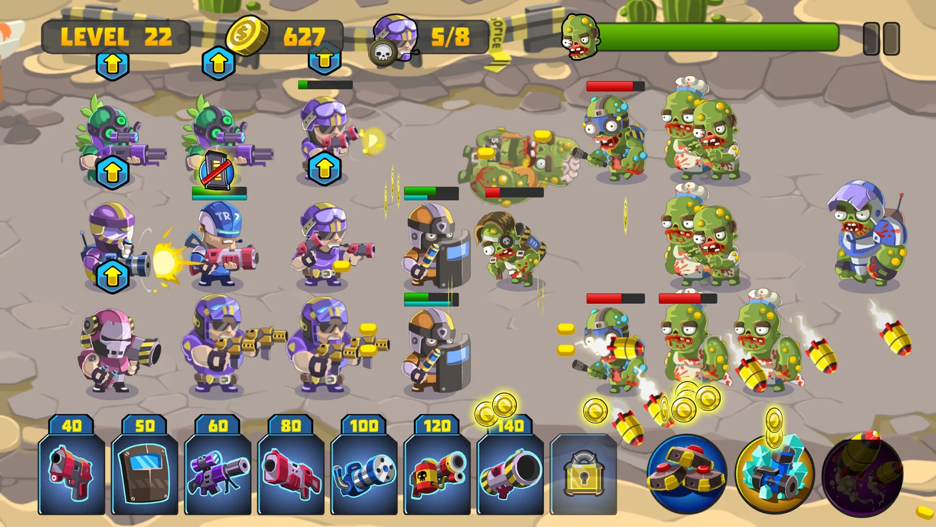 Изображение игры: Special squad versus zombies