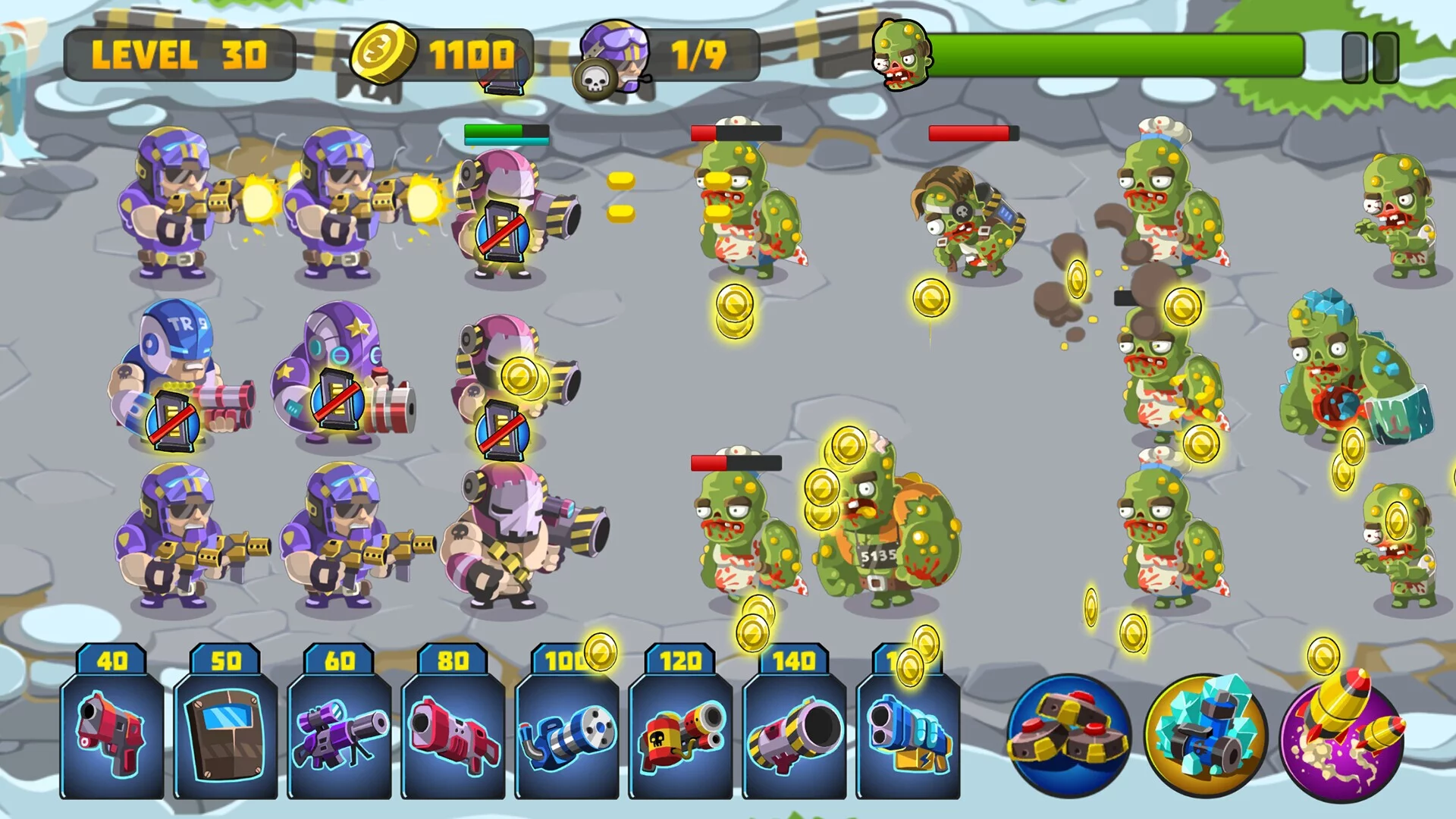 Изображение игры: Special squad versus zombies