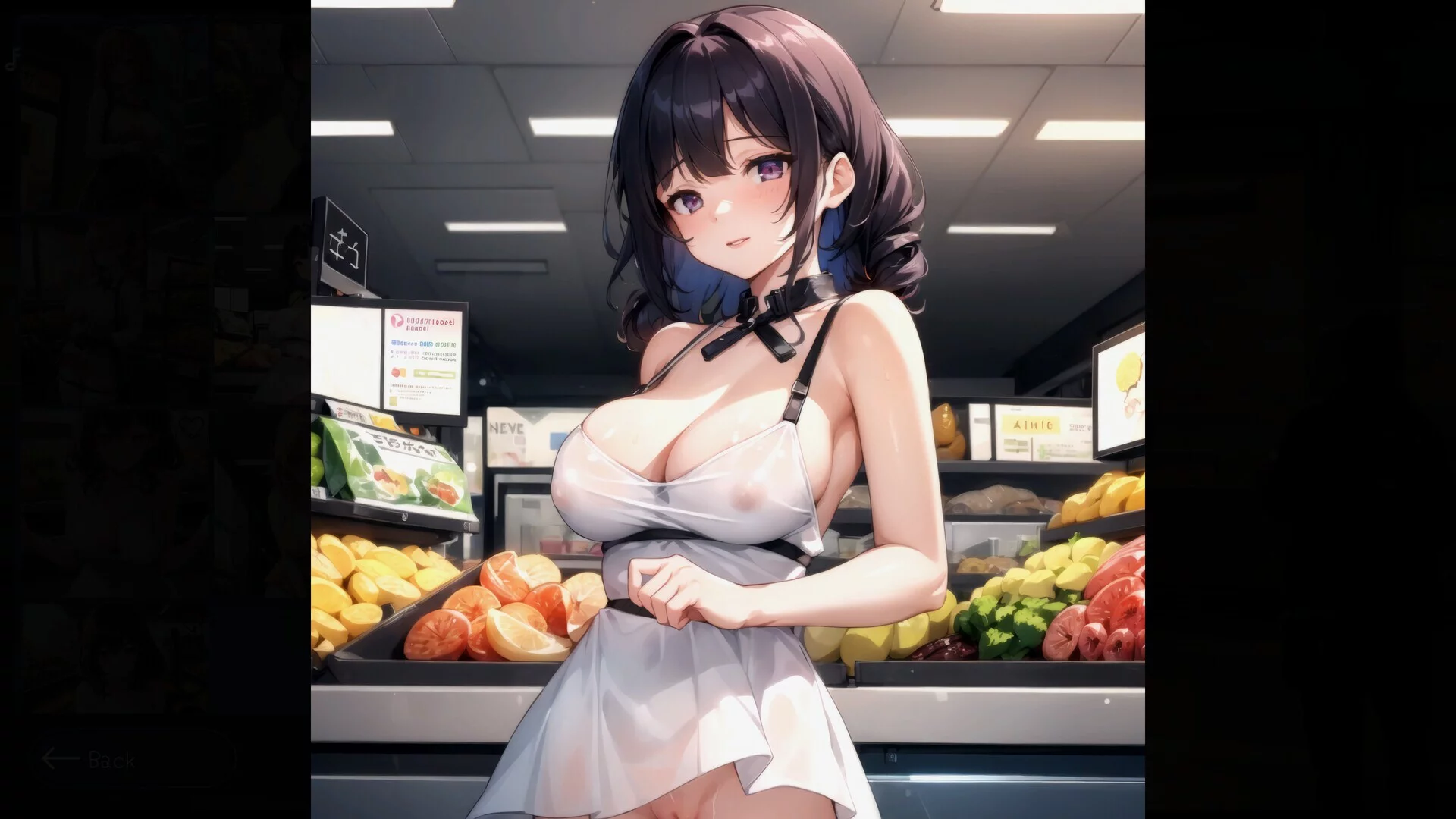 Изображение игры: Hentai Senpai: Konbini no Shirigaru Onna