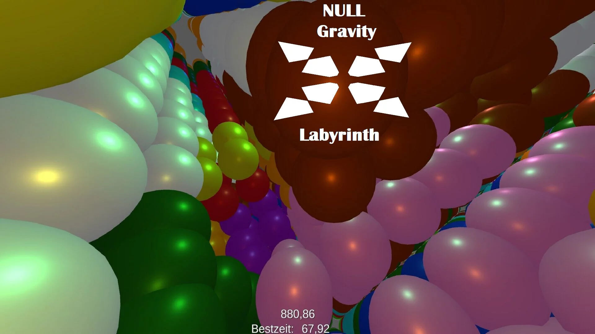 Изображение игры: Null Gravity Labyrinth
