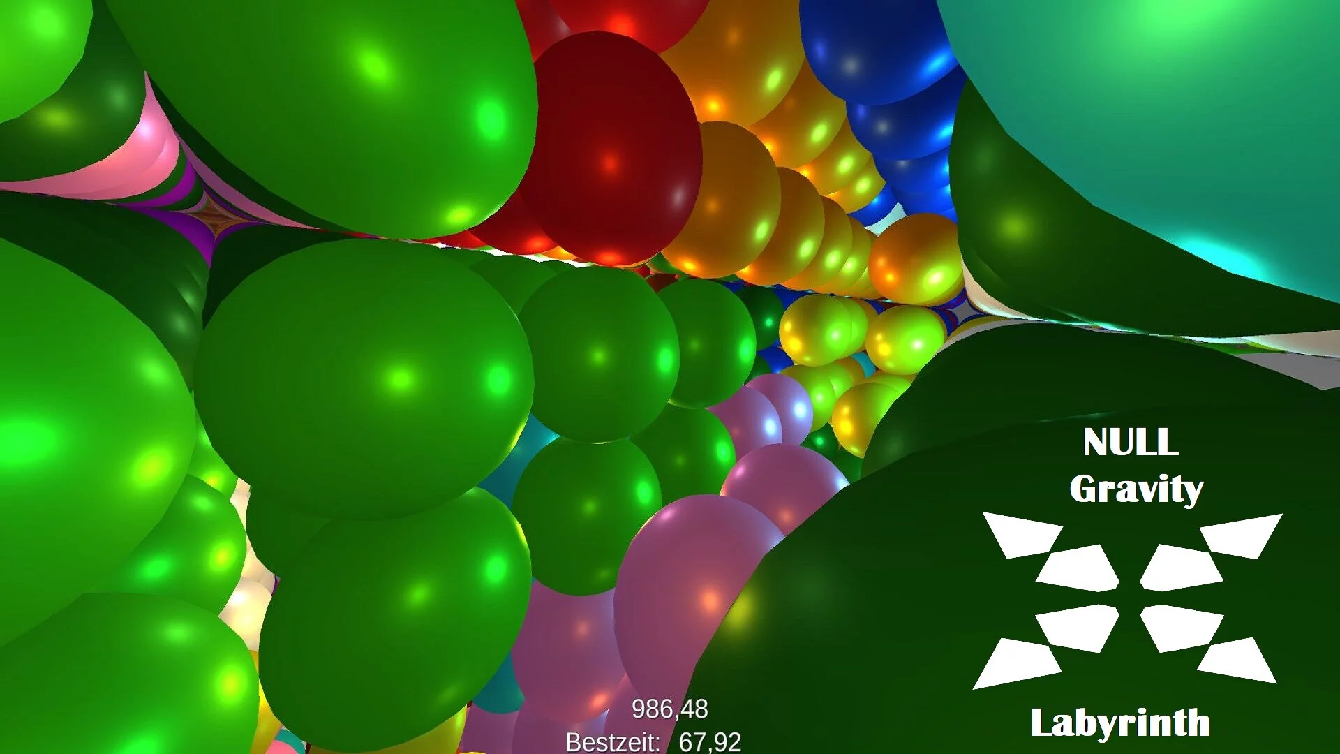 Изображение игры: Null Gravity Labyrinth