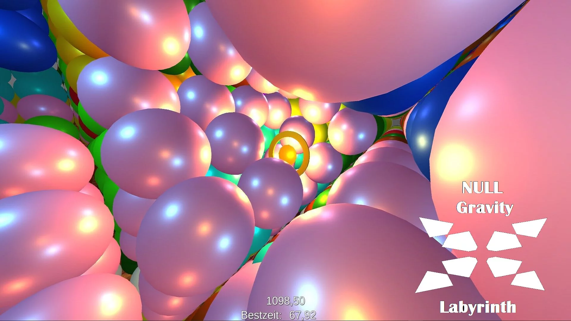 Изображение игры: Null Gravity Labyrinth