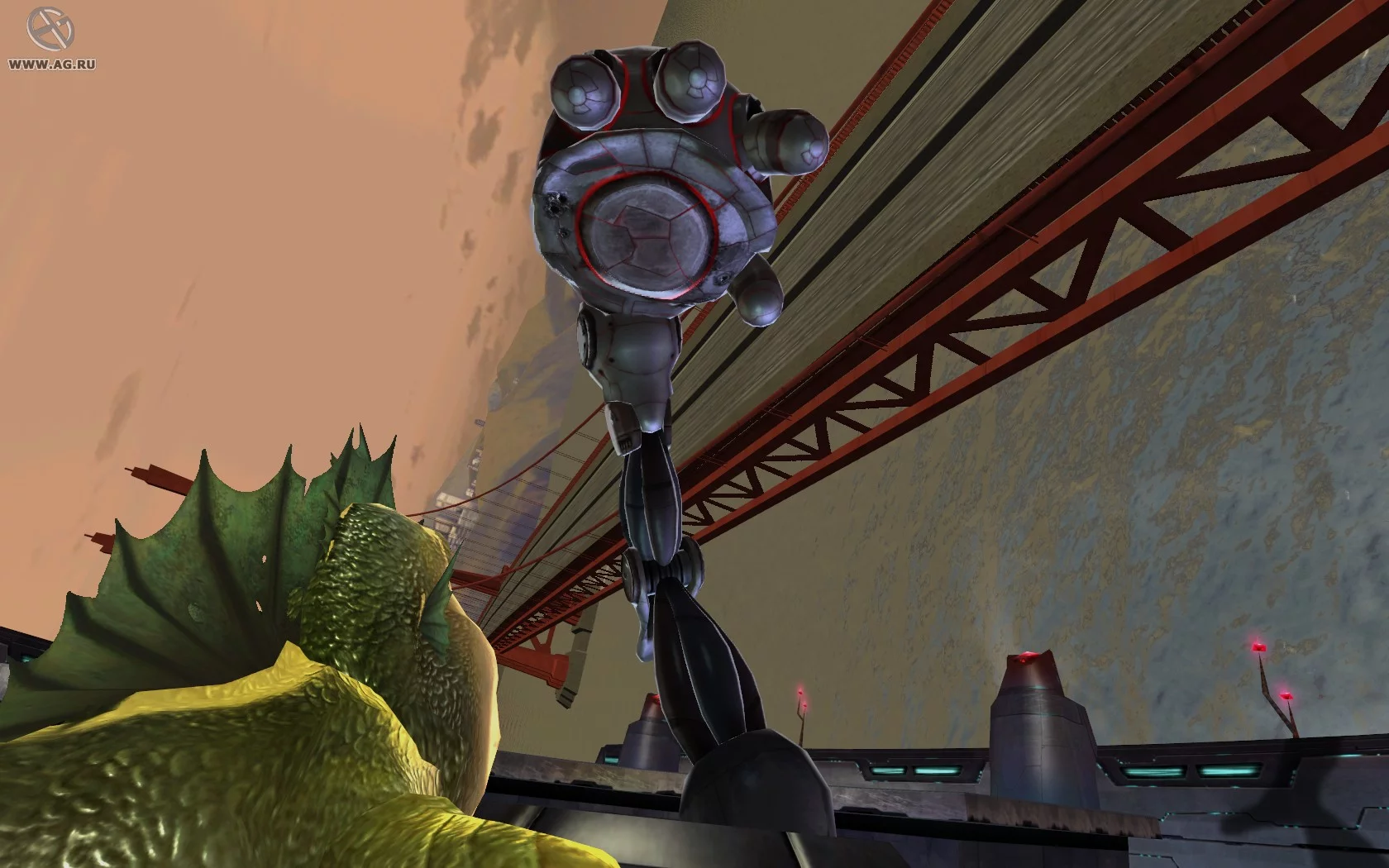 Изображение игры: Monsters vs. Aliens: The Videogame