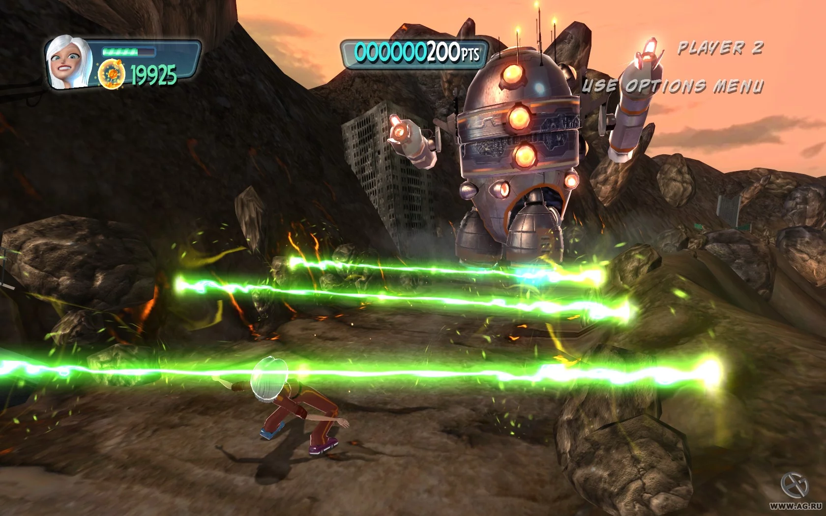 Изображение игры: Monsters vs. Aliens: The Videogame