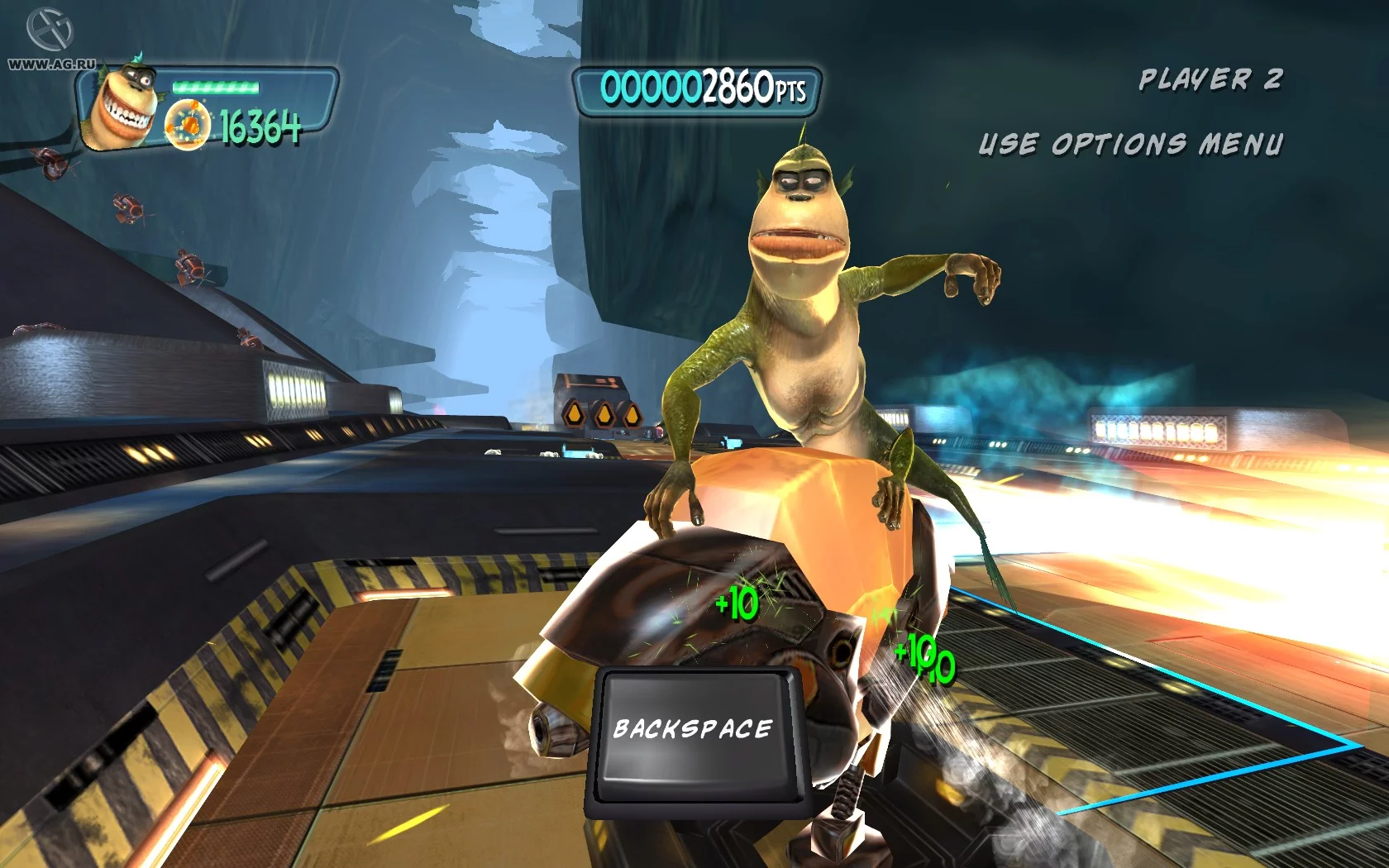 Изображение игры: Monsters vs. Aliens: The Videogame