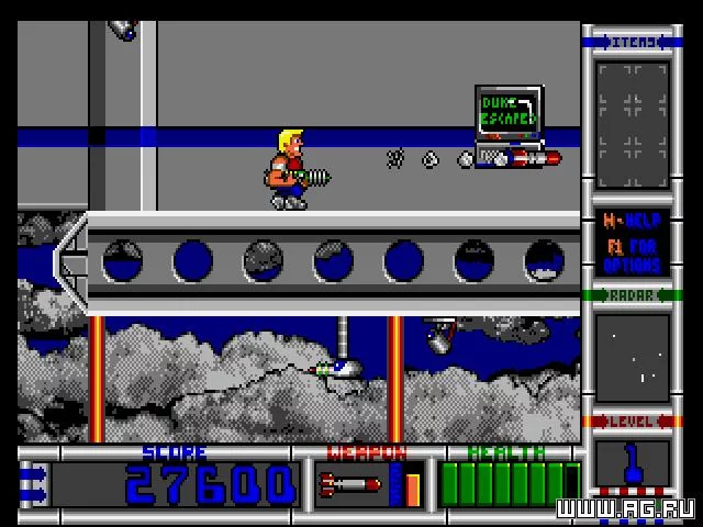 Изображение игры: Duke Nukem 2