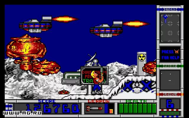 Изображение игры: Duke Nukem 2
