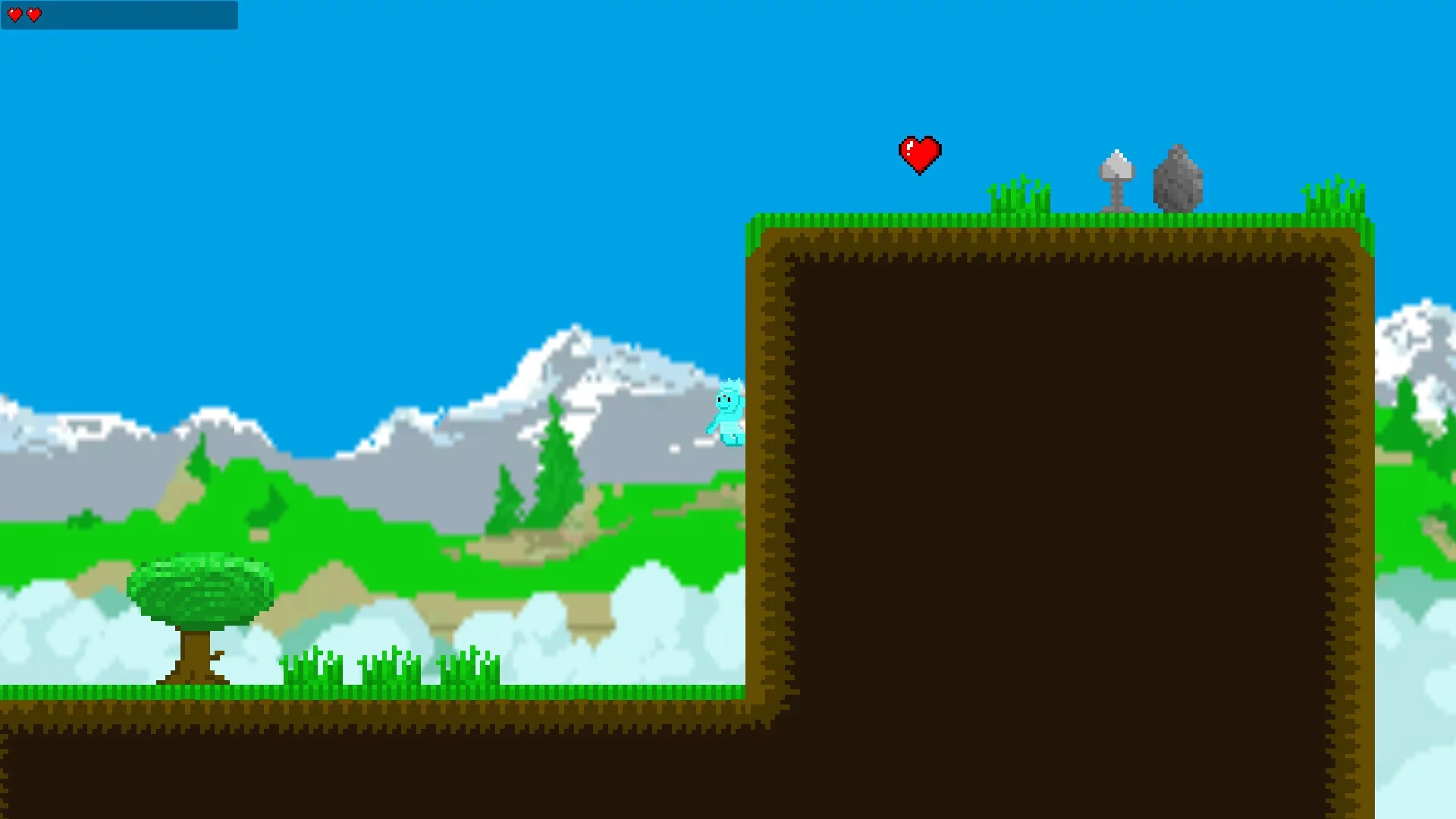 Изображение игры: MoonMan Adventures