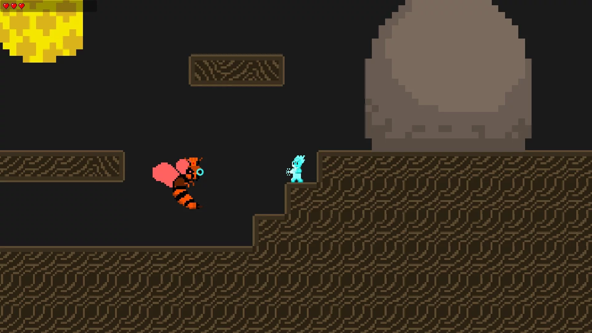 Изображение игры: MoonMan Adventures