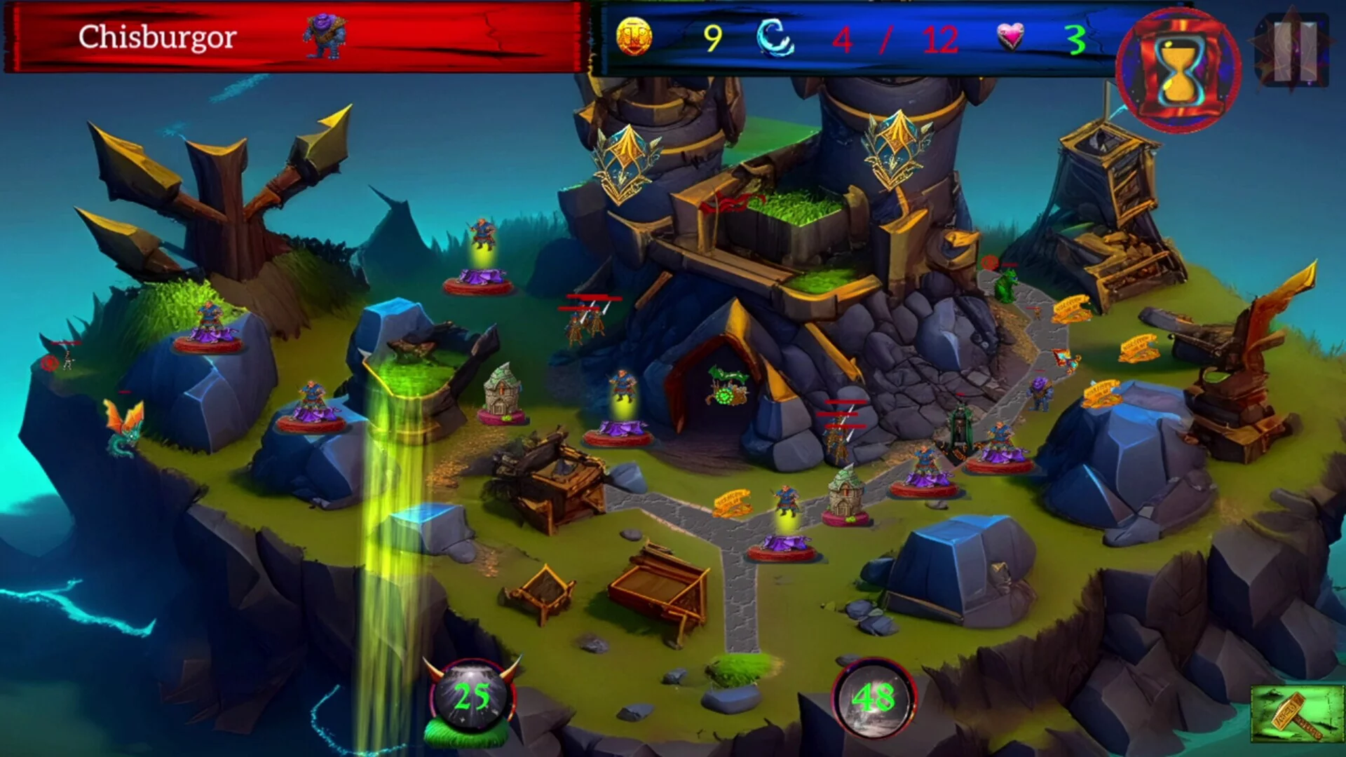 Изображение игры: Heroes of Higher Realms