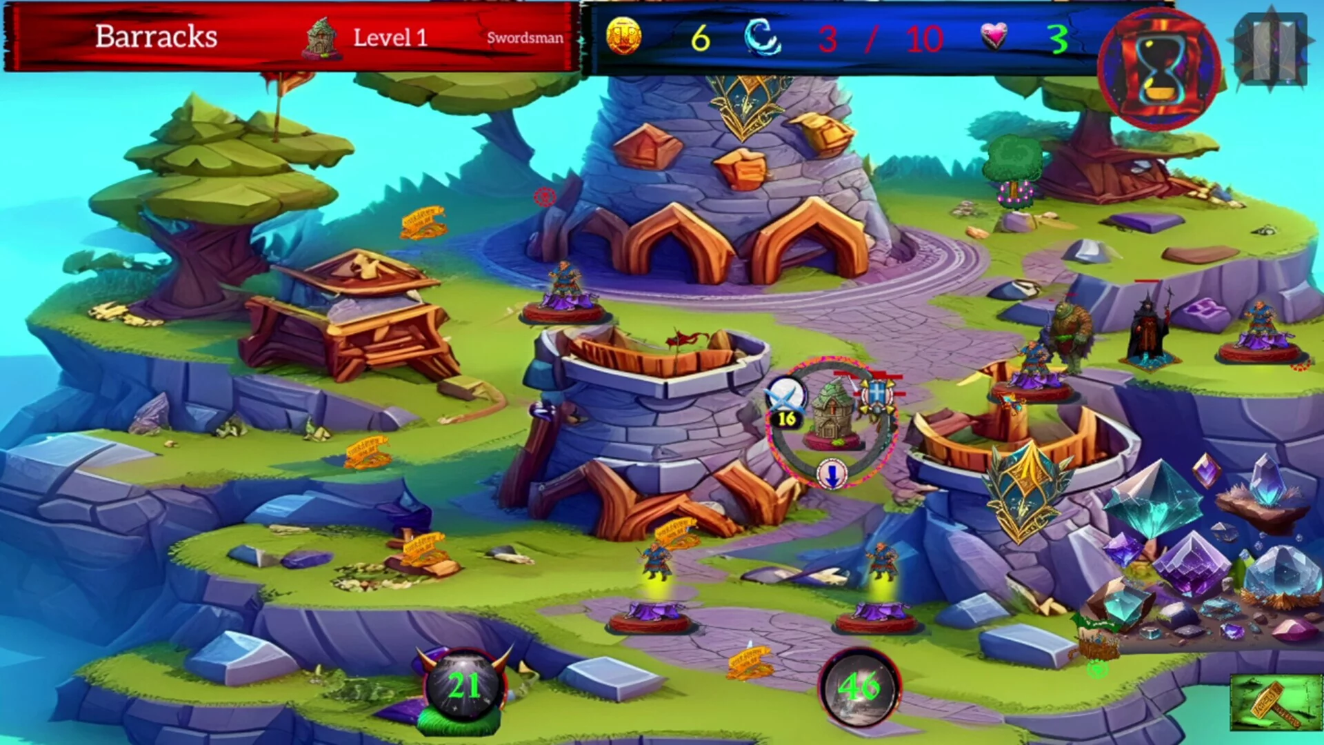 Изображение игры: Heroes of Higher Realms