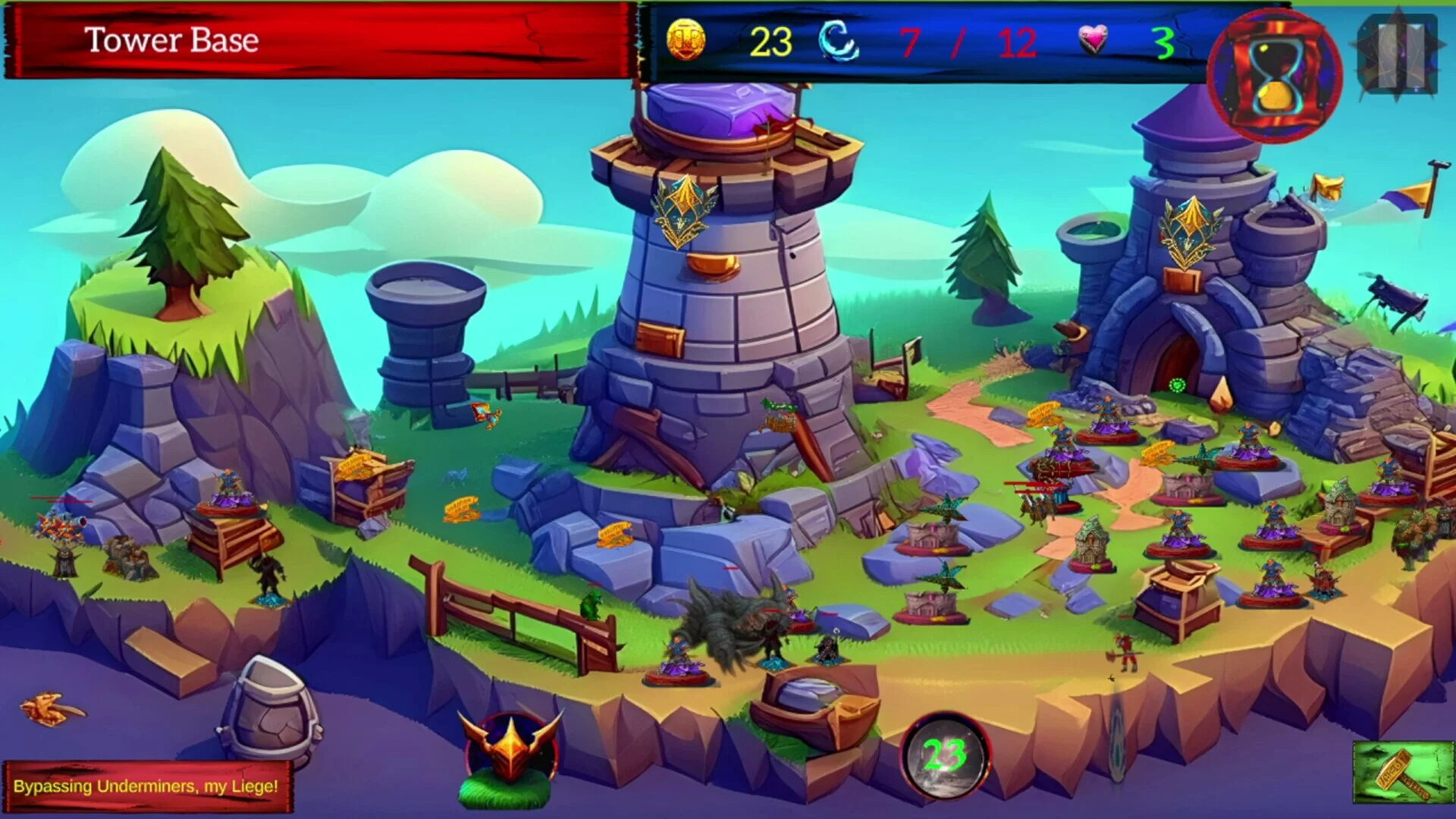 Изображение игры: Heroes of Higher Realms