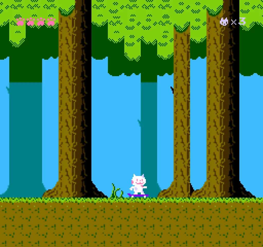 Изображение игры: SkateCat