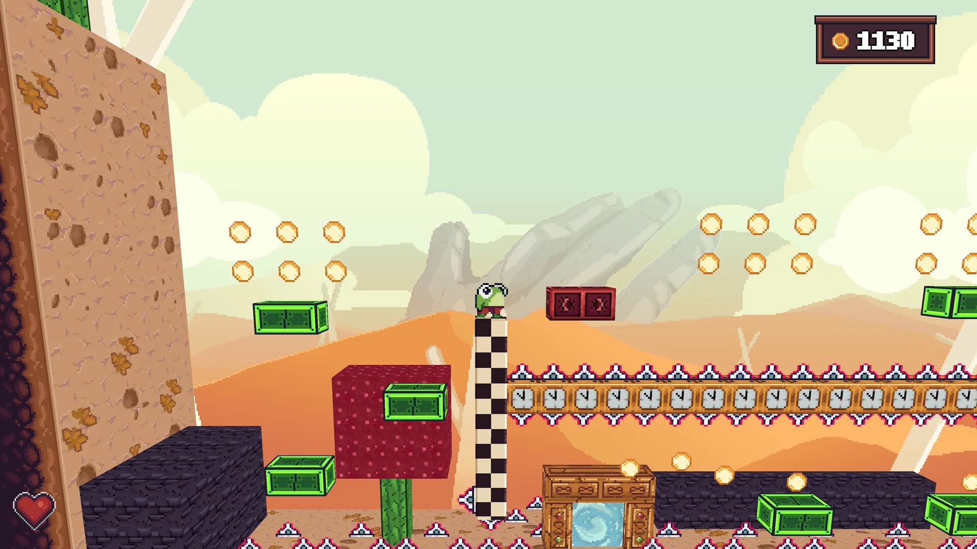 Изображение игры: Froggy Bouncing Adventures