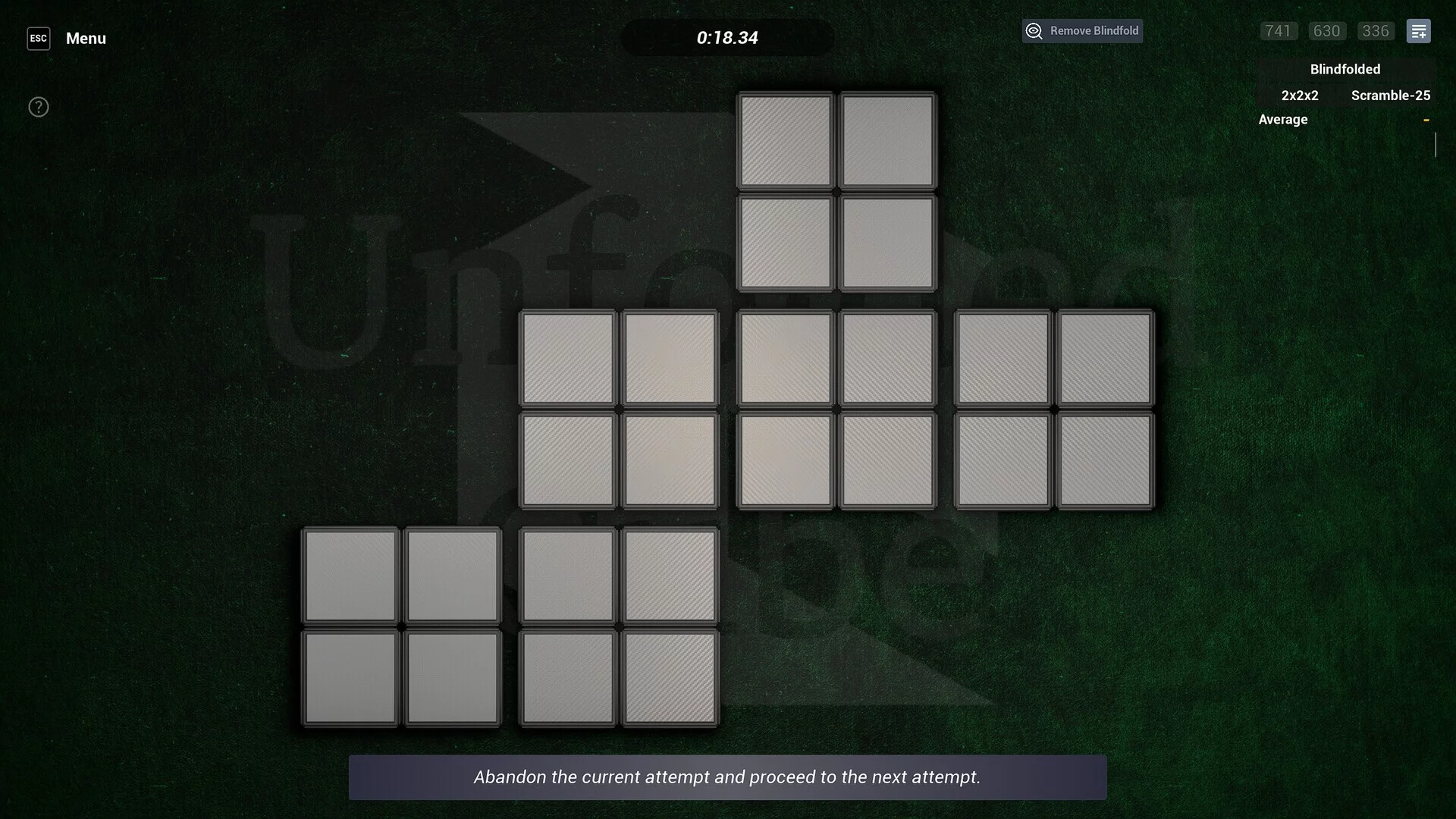 Изображение игры: Unfolded Cube