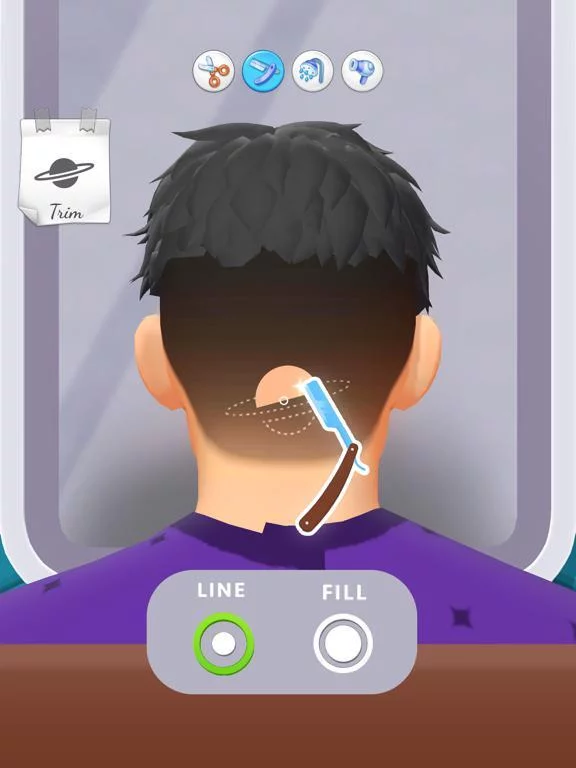 Изображение игры: Hair Tattoo: Barber Shop Game