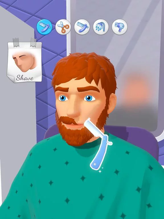 Изображение игры: Hair Tattoo: Barber Shop Game