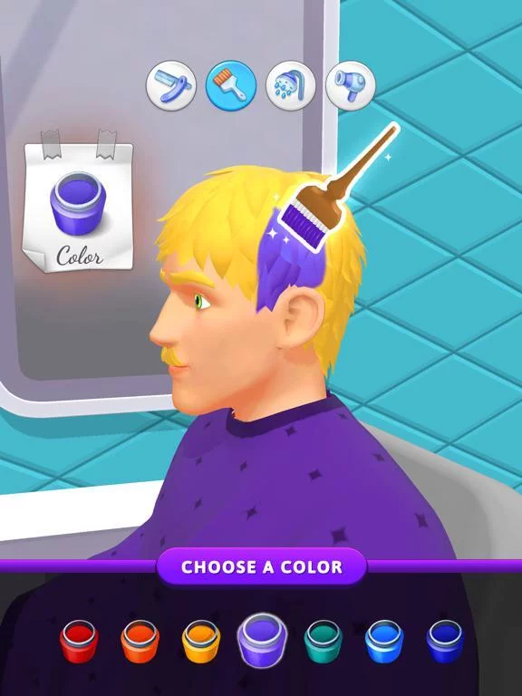 Изображение игры: Hair Tattoo: Barber Shop Game