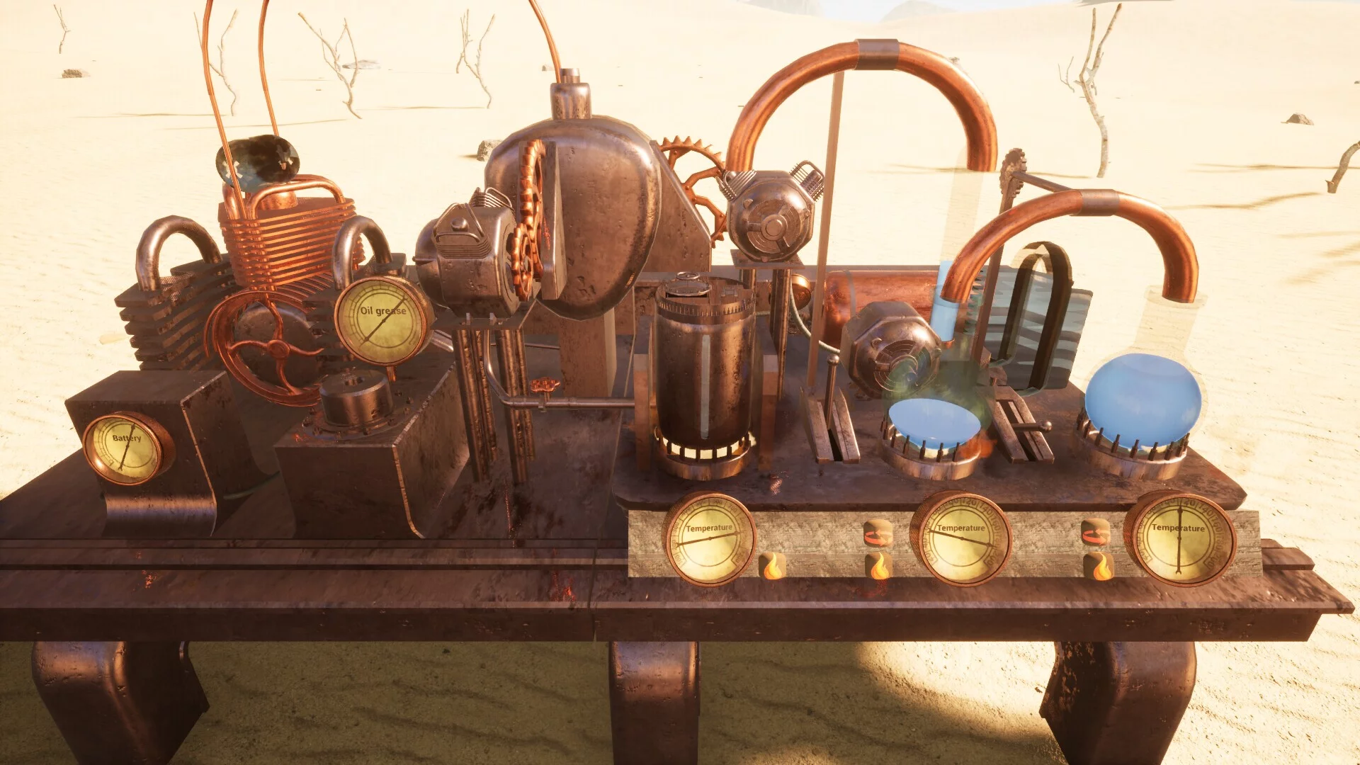 Изображение игры: Dune Mechanic: Survive The Steampunk Era Prologue
