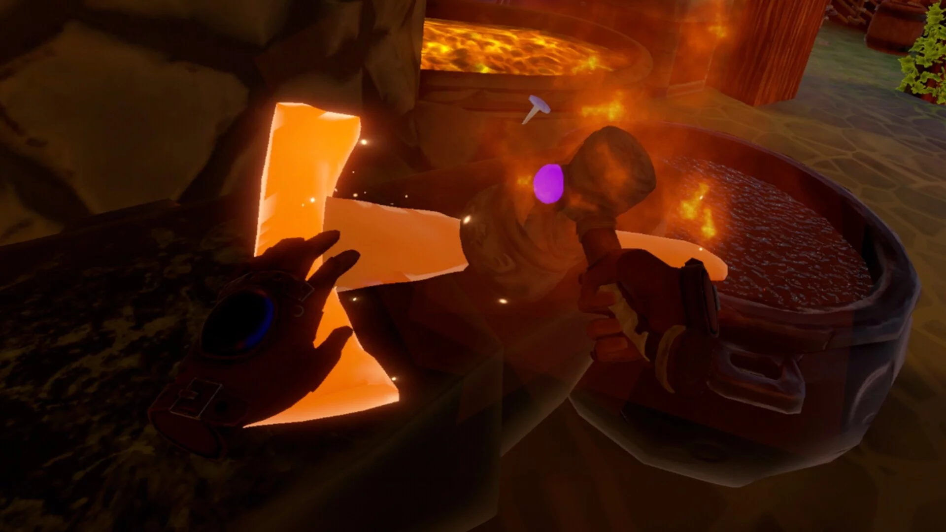 Изображение игры: BlackForge: A Smithing Adventure