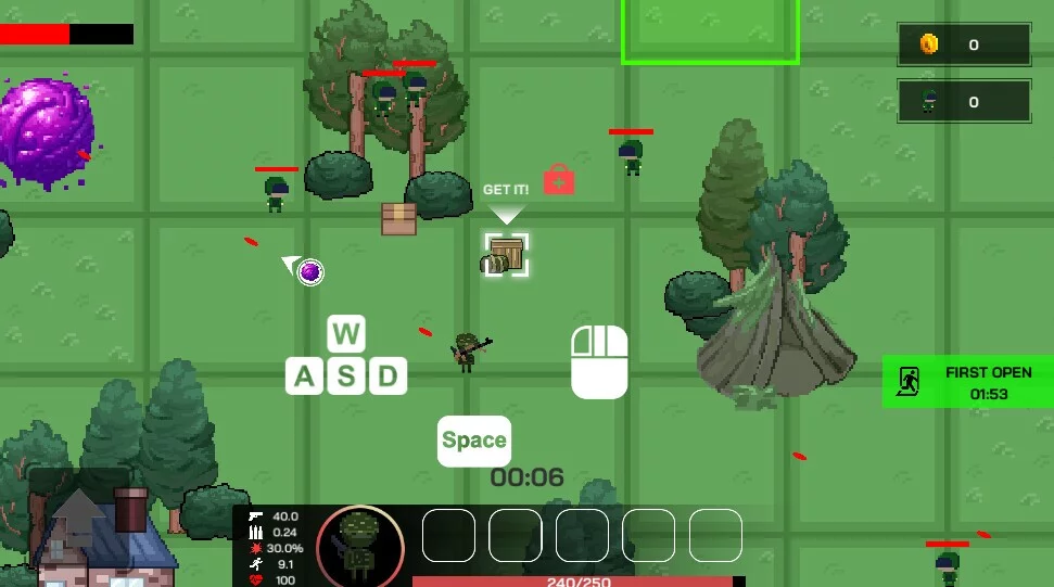 Изображение игры: AutoBulletSurvivor