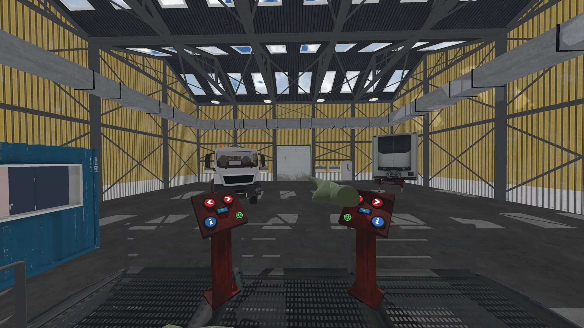 Изображение игры: Truck Parking Simulator VR
