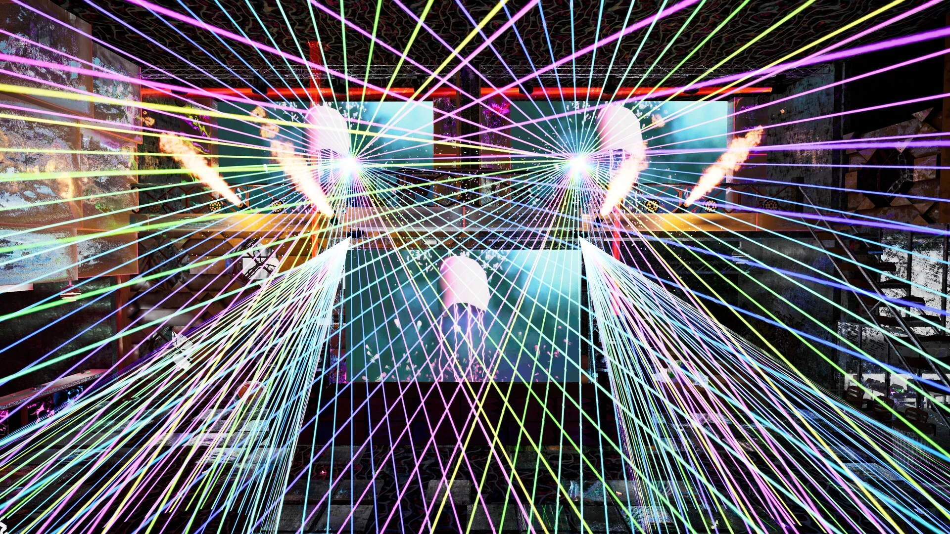 Изображение игры: R.A.V.E - Real-time Audio Visual Experience