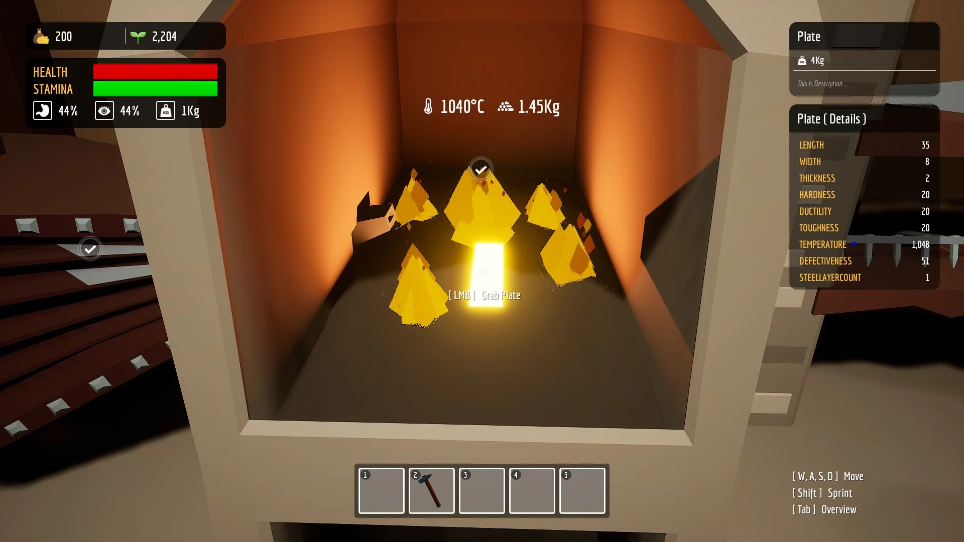Изображение игры: FORGE SIMULATOR