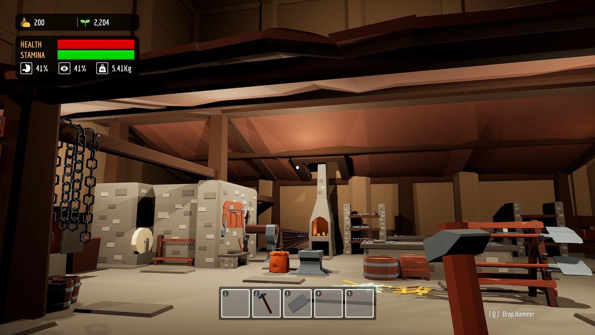 Изображение игры: FORGE SIMULATOR