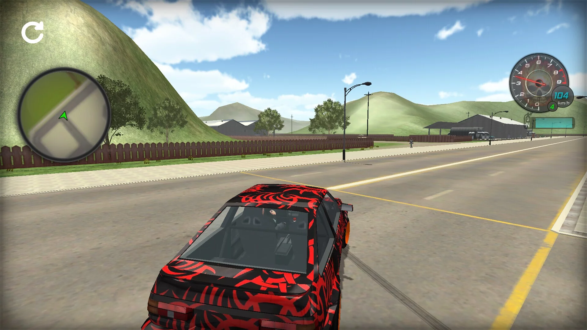 Изображение игры: The Falling Car