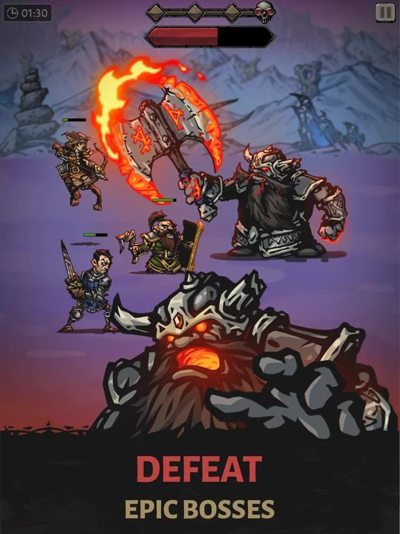 Изображение игры: Darkest AFK - idle games RPG