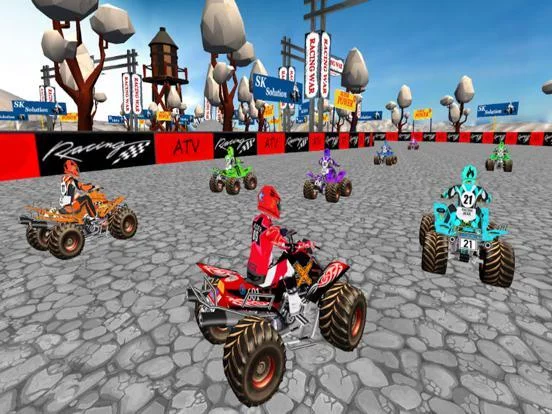 Изображение игры: ATV OFFROAD BIKE RACING GAMES