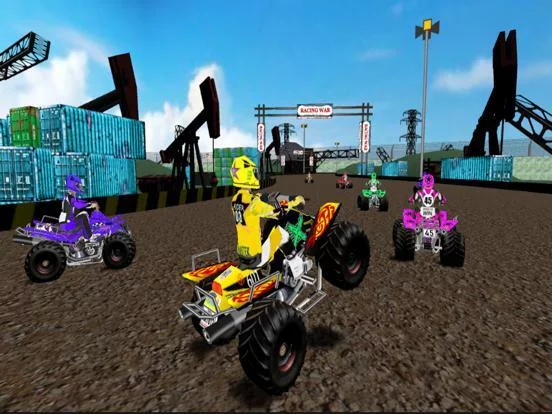 Изображение игры: ATV OFFROAD BIKE RACING GAMES