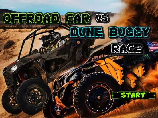 Изображение игры: OFFROAD CAR VS DUNE BUGGY RACE