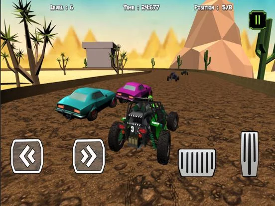 Изображение игры: OFFROAD CAR VS DUNE BUGGY RACE