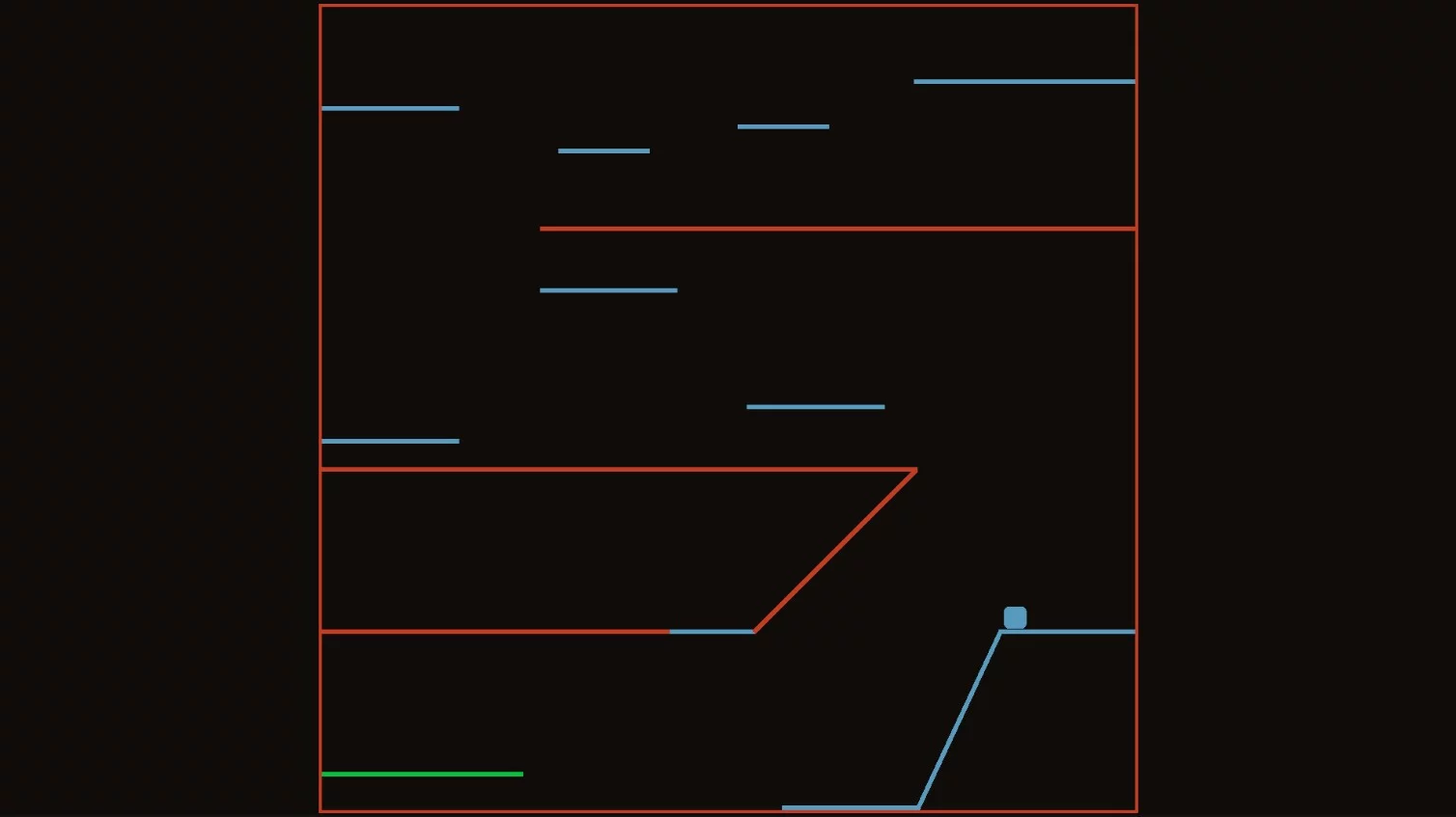 Изображение игры: Squaretrail: Lines of The Frame