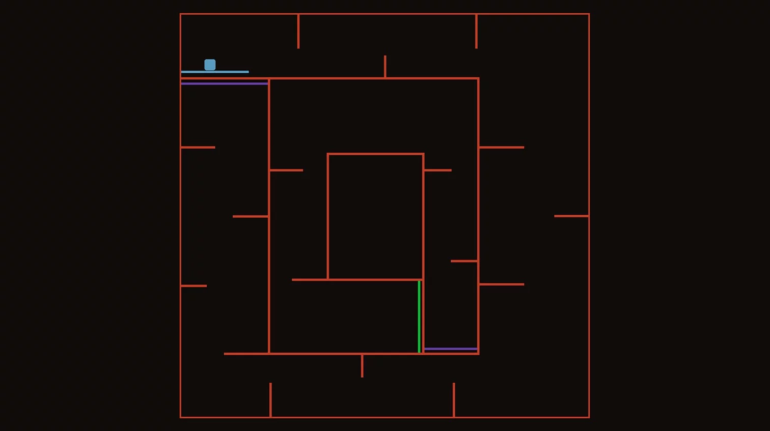 Изображение игры: Squaretrail: Lines of The Frame