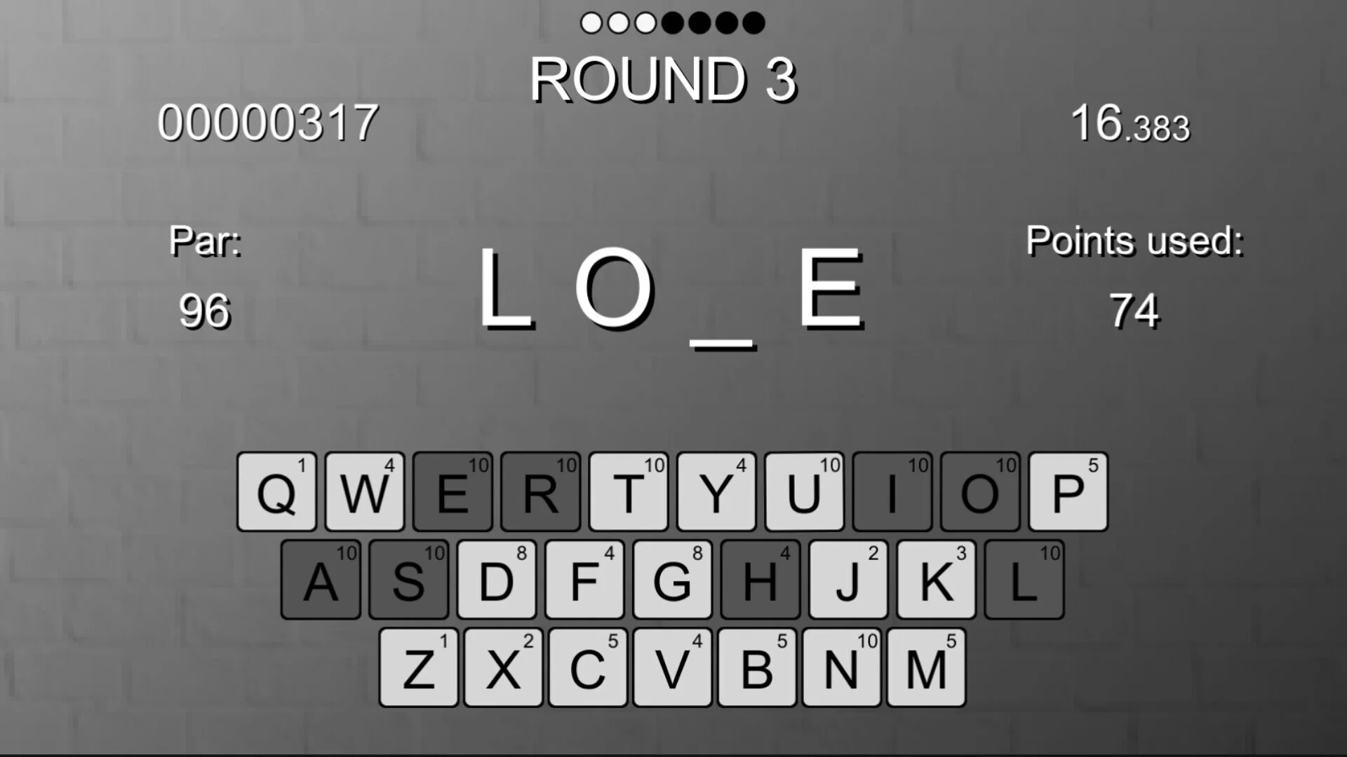 Изображение игры: Scrabbleman