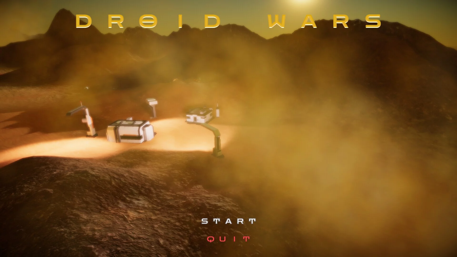 Изображение игры: Droid Wars