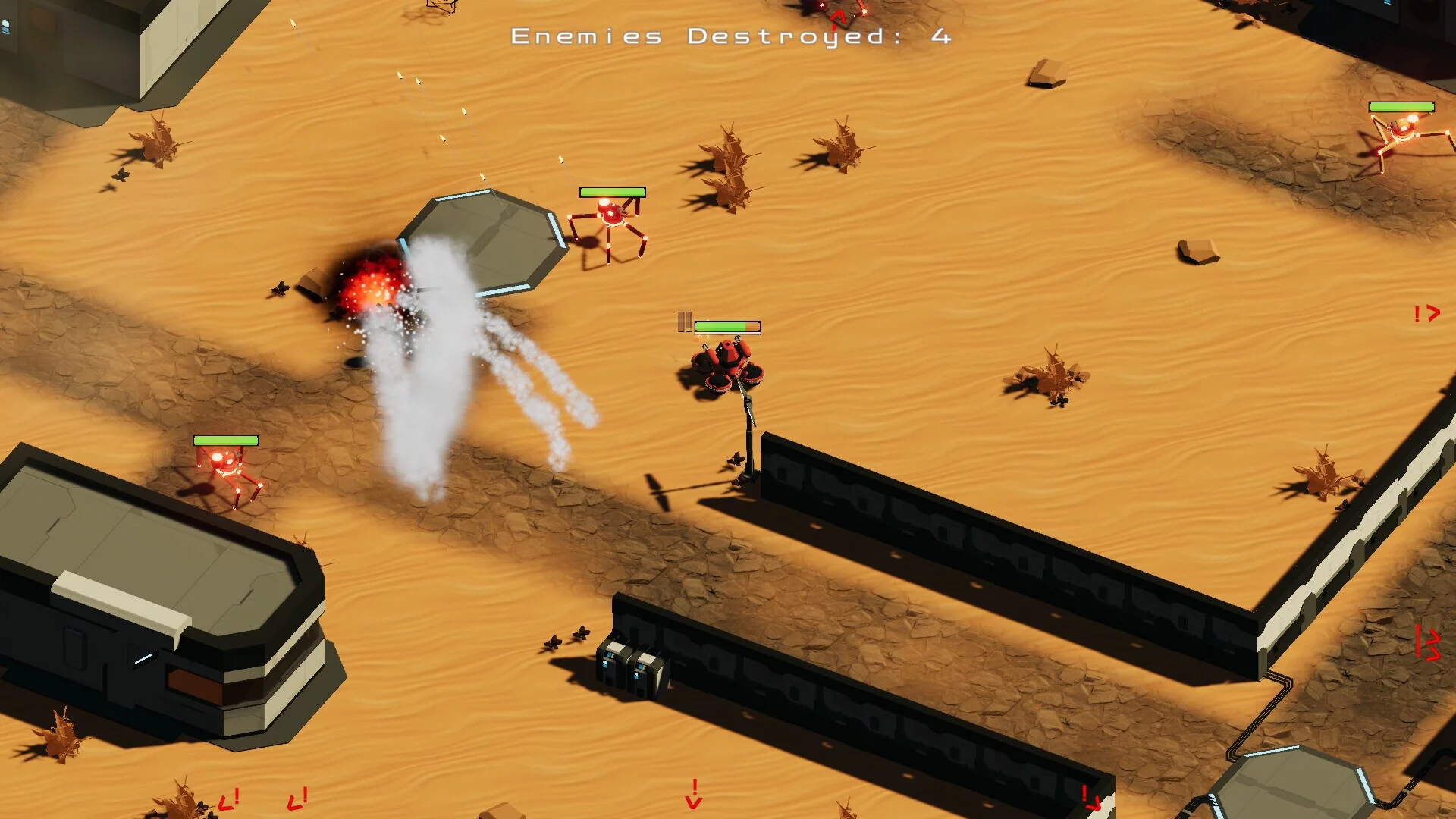 Изображение игры: Droid Wars