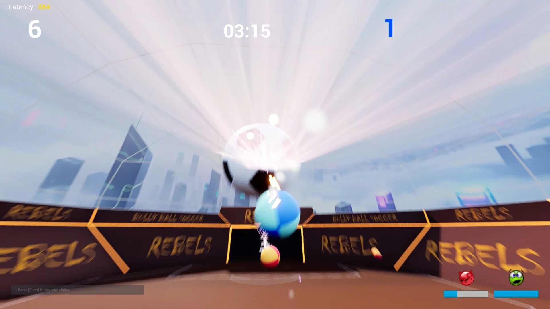 Изображение игры: Bully Ball Soccer