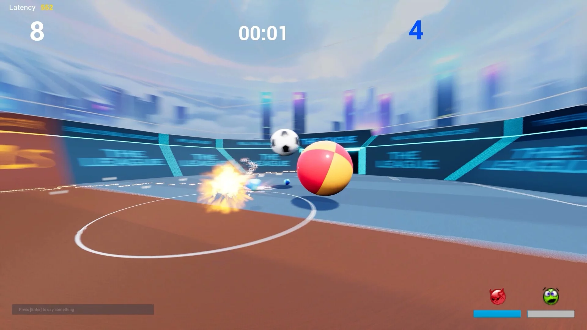 Изображение игры: Bully Ball Soccer