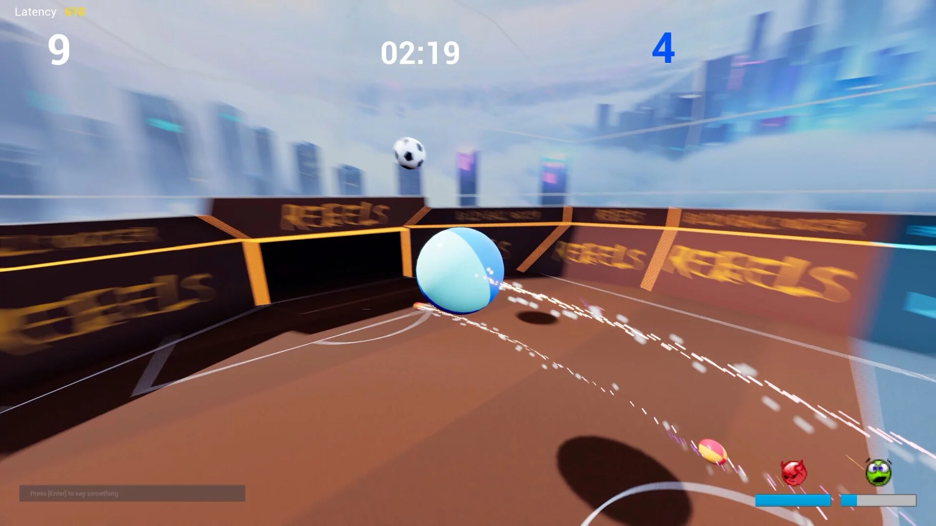 Изображение игры: Bully Ball Soccer