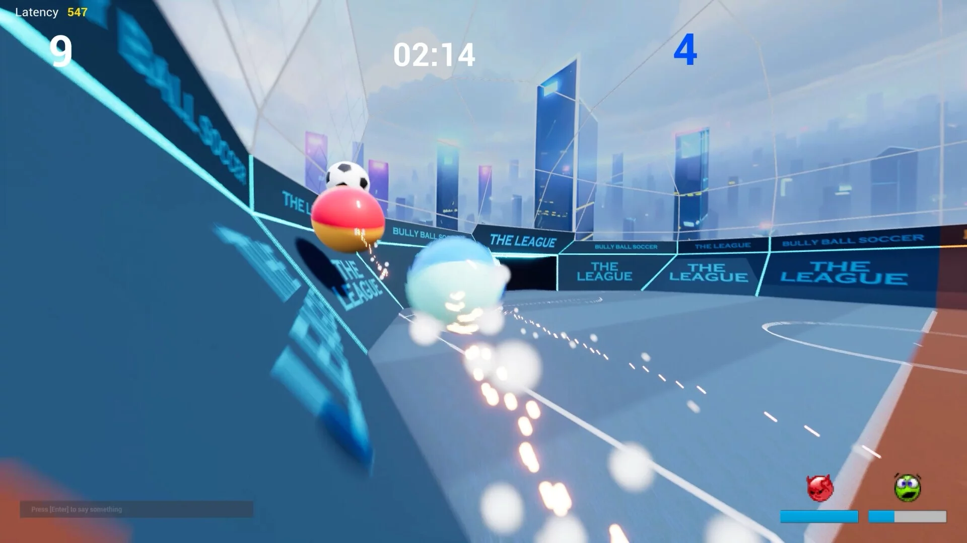 Изображение игры: Bully Ball Soccer