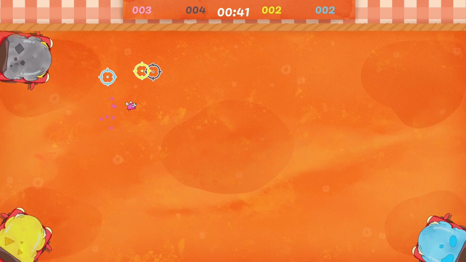 Изображение игры: Flying Frogs