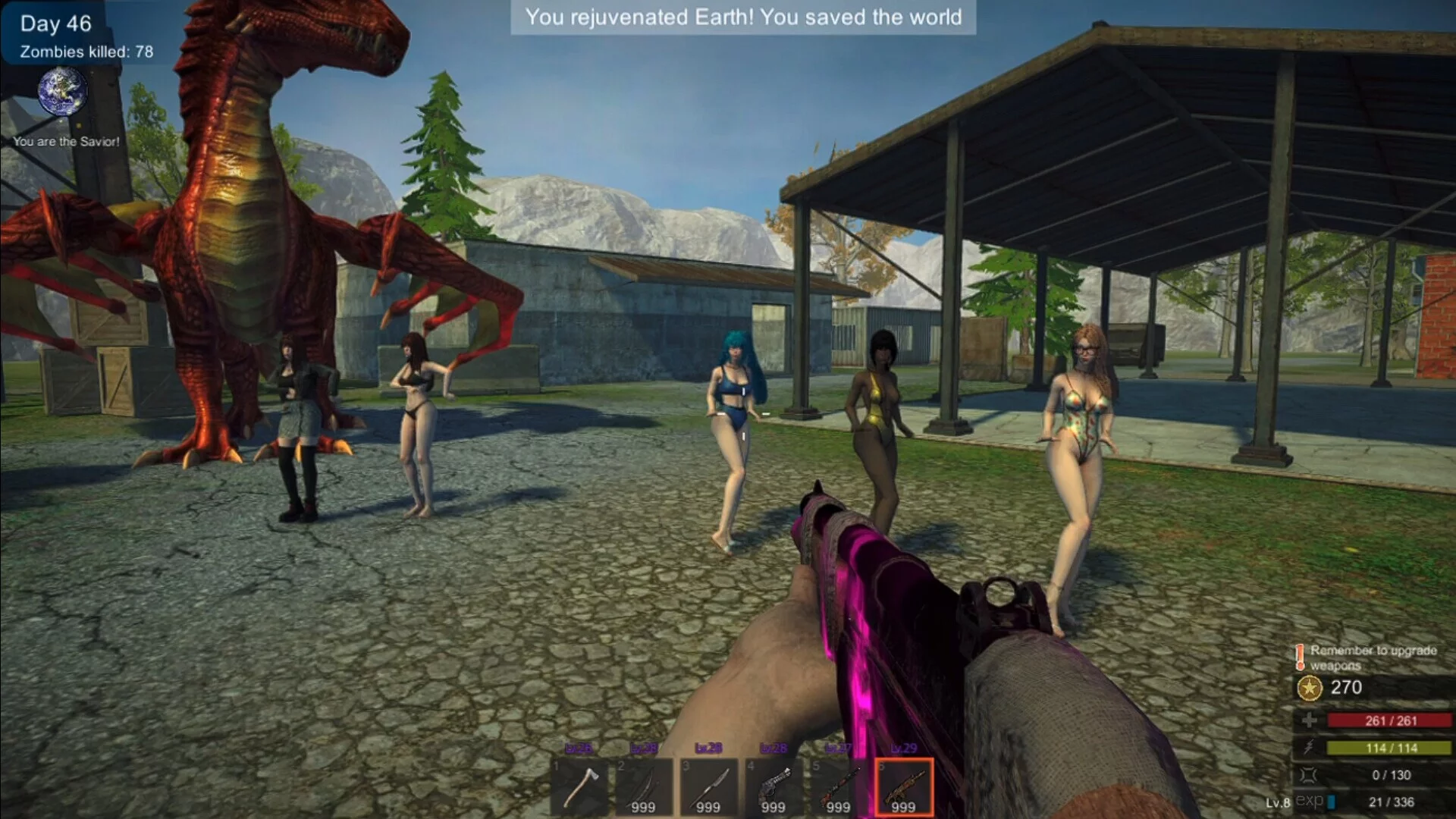 Изображение игры: Oops! Zombie Swarm