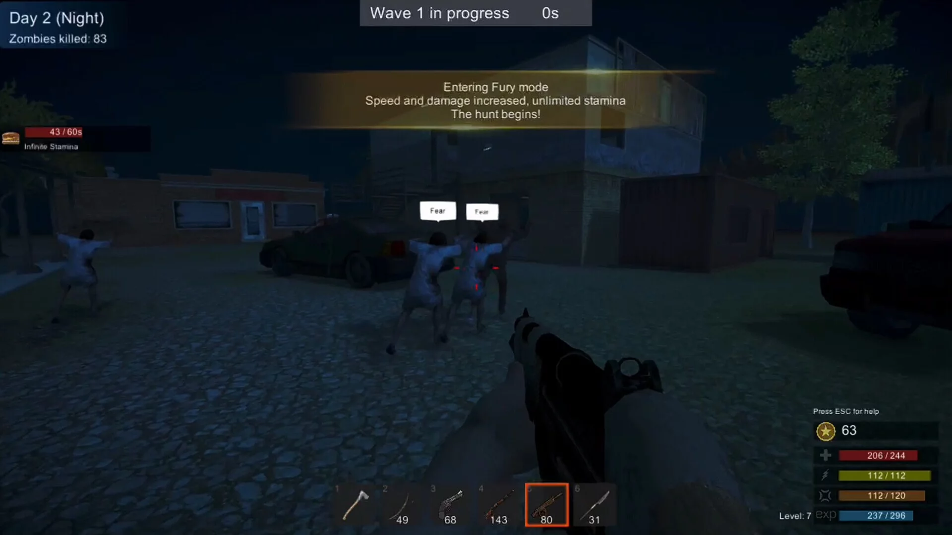 Изображение игры: Oops! Zombie Swarm