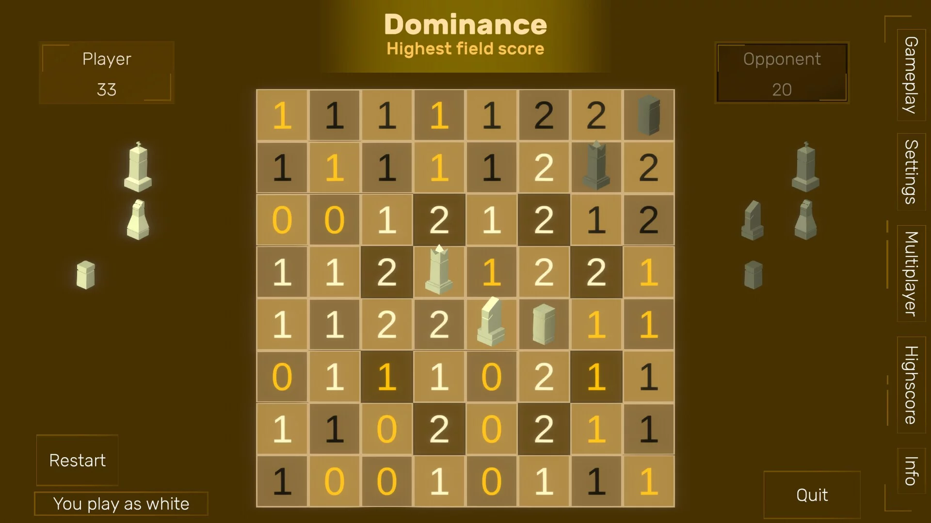 Изображение игры: Dominance chess-like